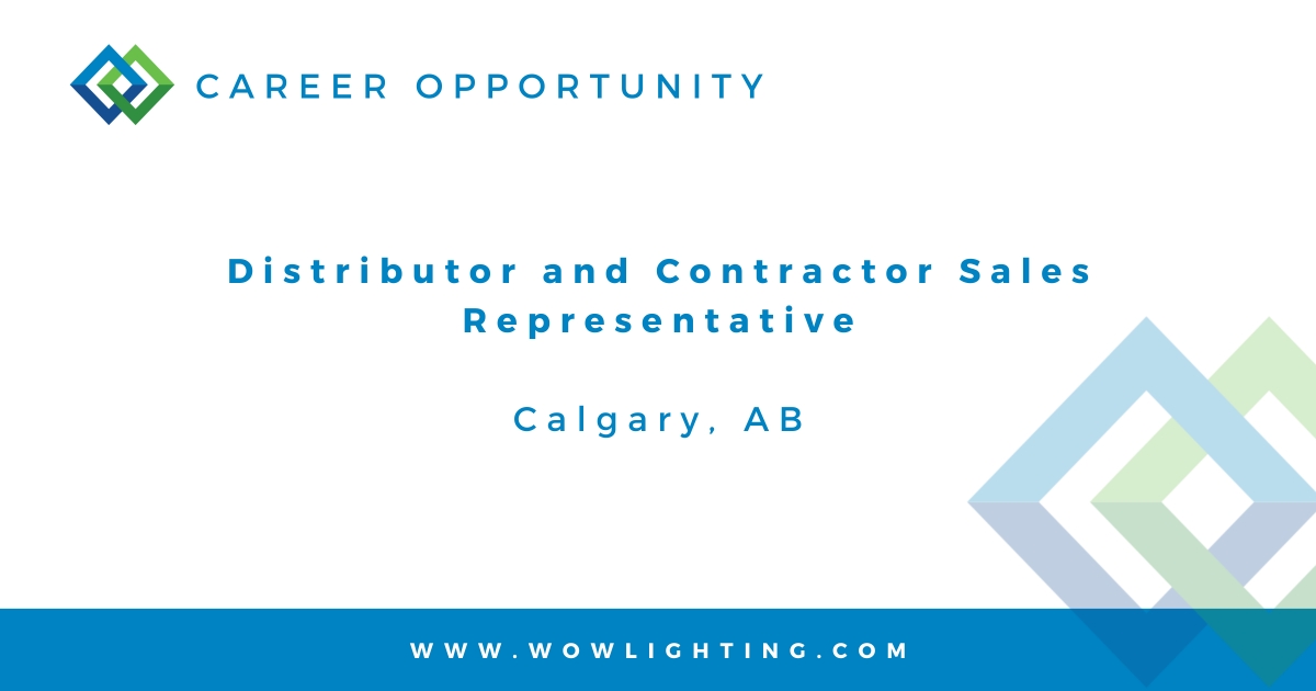 CAREER OPPORTUNITY: DISTRIBUTOR AND CONTRACTOR SALES REPRESENTATIVE